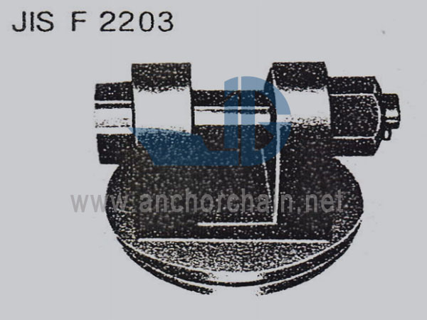 JIS F-2203 Пяточная проушина стрелы деррика