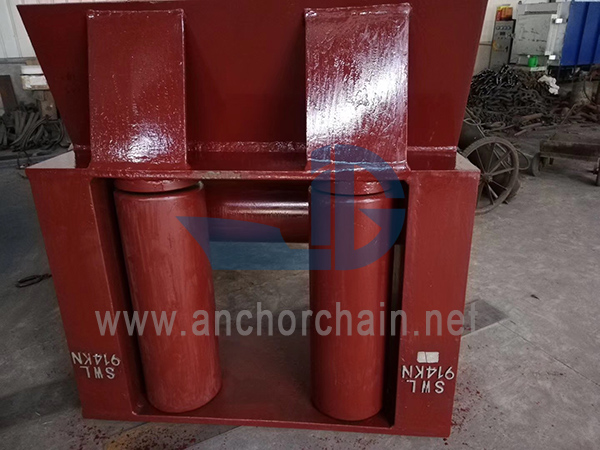 JIS F2026 Fairlead с горизонтальным роликом
