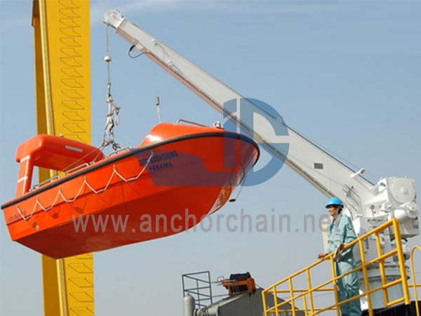 Ручной поворотный спасательный плот с одной рукой