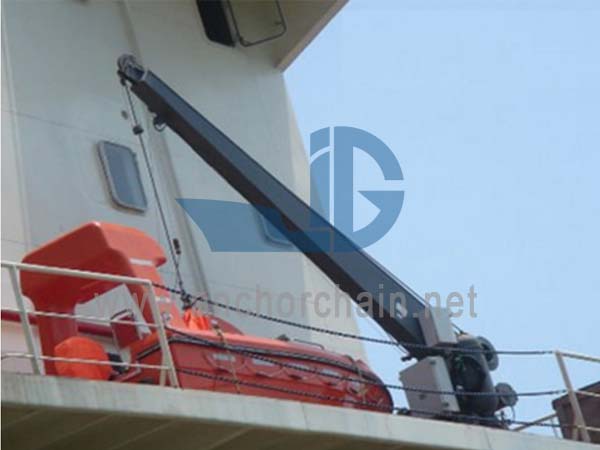 Однорукавная спасательная шлюпка Davit